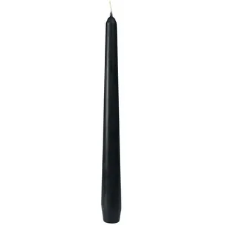 Duni Leuchterkerzen schwarz, 25 cm, 50 Stück