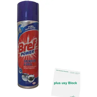 usy Sidol Bref Power Backofen und Grill Reiniger (500ml Sprühdose) Block