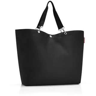 REISENTHEL® Shopper shopper XL, Einkaufstasche Strandtasche Badetasche Umhänge-Beutel Sack schwarz
