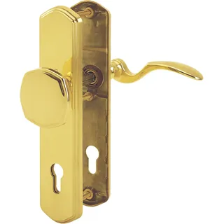 HOPPE Langschildgarnitur München M57/334A/333N/112SH Messing