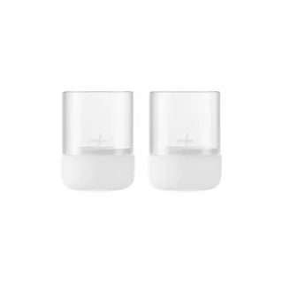 BLOMUS Windlicht Calma Glas Weiß