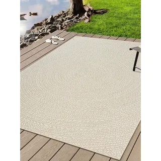 The CarPET Kansas Juteteppich 80 x 250 cm Beige