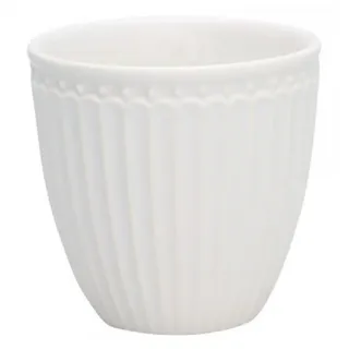 GREENGATE Latte Macchiato Tasse 0,3 l Weiß