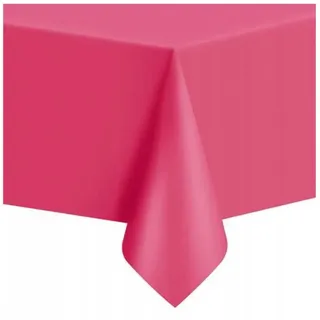 Festivalartikel Tischdecke XL Einweg-Folientischdecke (274x137 cm) - Ideal für Partys!, Ideal für Peppa Party rosa