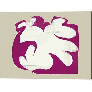 ANY IMAGE, Kunstdruck Collage, mehrfarbig, Leinwanddruck