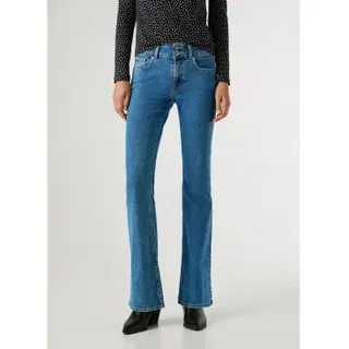 Pepe Jeans für Damen. PL20487753SA Jeans Flare Venus blau (27/34), Lässig, Baumwolle, Denim