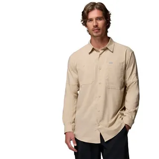 Columbia Langarmhemd Beige 2XL