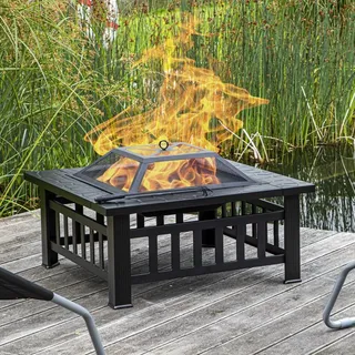 Böttcher-AG Feuerstelle Ø 32 cm Schwarz