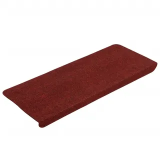 vidaXL Stufenmatte 65 x 24,5 cm Rot