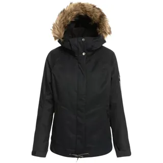 Women's Roxy Meade warme Skijacke schwarz M - Schwarz - 170