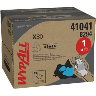 WypAll X80 PowerClean BRAG Box, Stahlblau