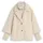 Webpelzjacke 2-in-1-Look Beige L