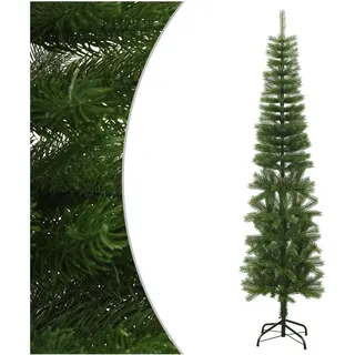 vidaXL Künstlicher Weihnachtsbaum Schlank grün 240 cm