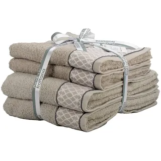 Frottana Handtuchset Cashmere ORIENTAL ORNAMENTS - B/L ca. 67,00x140,00