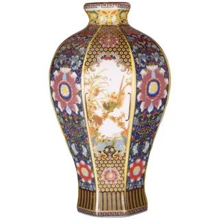 Jiawinng Vase Chinesische Keramik Porzellan Handgefertigt Jingdezhen 10 '' China Style Dekorative Vase -Kollektion Kunst Home -Dekoration Für Hochzeitsfeier Weihnachtsgeburtstagstag Geschenk,f