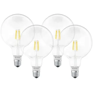 LEDVANCE LED-Lampe 4er-Pack E27 6W 810 lm warmweiß 2700K