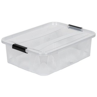 Kreher Aufbewahrungsbox Master Box mit Deckel in verschiedenen Größen (Größe wählbar) weiß 21 l
