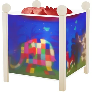 Trousselier Magische Laterne, Elmar der Elefant, Schlaflicht, Einschlafhilfe, 1 Stück (1er Pack)