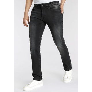 Regular-fit-Jeans PEPE JEANS "Cash" Gr. 33, Länge 32, schwarz (washed black) Herren Jeans Regular Fit
