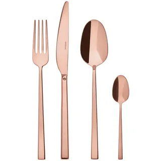 Sambonet Besteckset, Kupfer, Metall, 24-teilig, DIN EN ISO 14001, DIN EN ISO 50001, DIN EN ISO 9001, Essen & Trinken, Besteck, Besteck-Sets