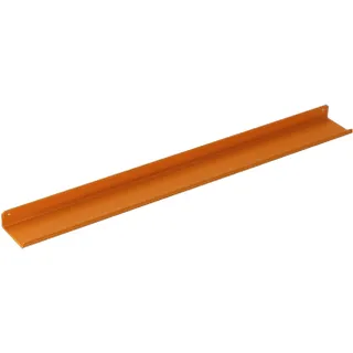 HCBUTAE Wandregal Aus Eisen, Rot/Orange/Beige, Länge 40/60/80/100/120 cm, Breite 20 cm, Dekorative Schwebende Regale, Verkaufsregal, rutschfeste Lippenkante