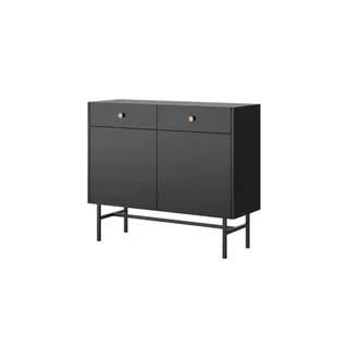 Selsey Sideboard 104,4 x 89,4 cm Schwarz