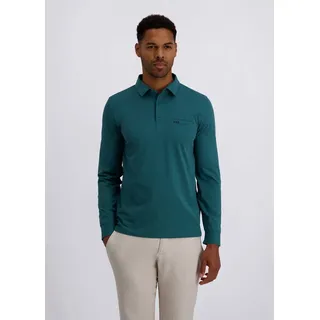 Pierre Cardin Langarmshirt (1-tlg) Single Jersey grün S (48)