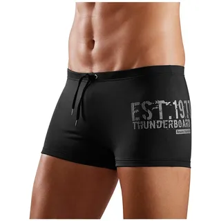 Bruno Banani Boxer-Badehose in schwarz | Gr.: 5