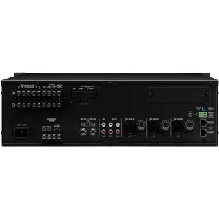 Monacor PA-1240 ELA-Verstärker 240 W 5-Zonen