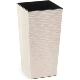 Siena Garden Nizza 25 x 25 x 46,5 cm creme weiß