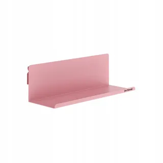 Jan Nowak Wandregal Bücherleiste Bilderleiste aus Metall Joanne 40 cm Rosa