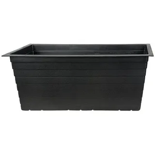 Pflanzwerk Pflanzkübel-Einsatz 30 x 60 x 30 cm Schwarz
