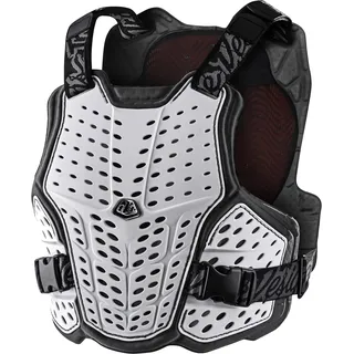 Troy Lee Designs Brustpanzer Rockfight Ce Flex Solid White XS/S