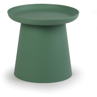 Kaffeetisch FUNGO aus Kunststoff, Durchmesser 500 mm, grün