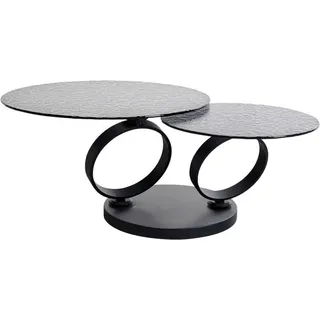 KARE DESIGN Couchtisch Beverly 87650 Glas Schwarz