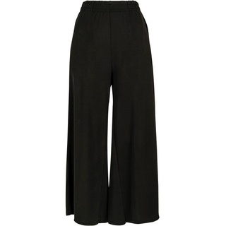 URBAN CLASSICS Bequeme Jeans Urban Classics Damen Ladies Modal Culotte (1-tlg) schwarz XXL