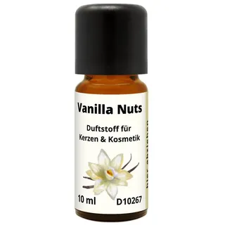 DistrEbution Duftöl Vanilla Nuts Duftstoff für Kerzen & Kosmetik, Duft für Kerzen und Kosmetik