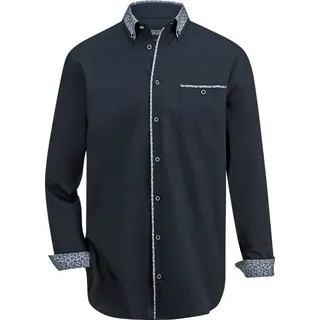 Hemd ROMANTENTO dunkelblau- 43/44