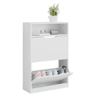 Vicco Luca 59 x 90 x 22 cm 2 Klappfächer weiß