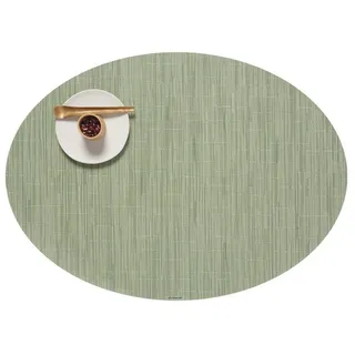 Chilewich Tischset Bamboo Oval Spring Green