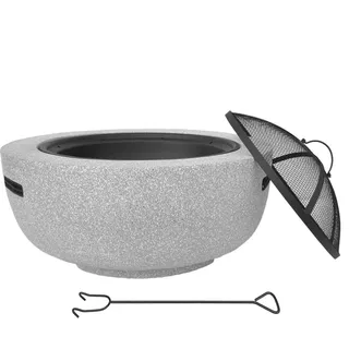 ic gardenworld Feuerschale 2-in-1 Ø 60 cm Grau