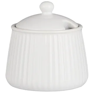 IB Laursen Zuckerschale Mynte  – Romantisches Geschirr, pure white