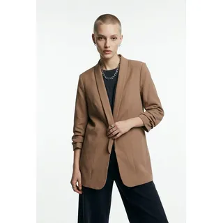 Pieces Blusenblazer Gelb 34