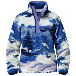 Columbia Helvetia II Printed Cropped Half Snap Sweatshirt Nocturnal/Dreaming M