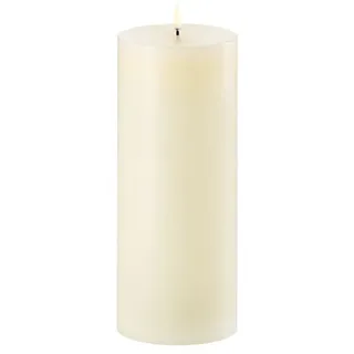 Piffany Uyuni LED Stumpenkerze 10,1 x 25 cm beige