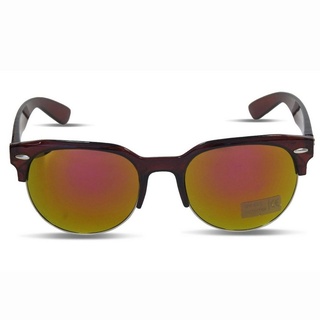 Sonia Originelli Sonnenbrille Sonnenbrille Modern Verspiegelt Klassisch Sommer Onesize braun|orange