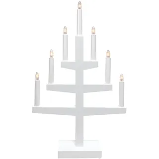 EGLO Kerzenständer Weihnachten mit 7 künstlichen Kerzen 54 cm