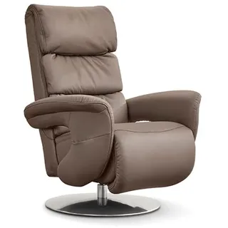 himolla Massagesessel Gauting Leder Brown