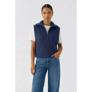 Oui Pullunder Blau 44