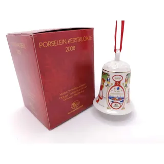 Weihnachtsglocke Porzellan Hutschenreuther 2008 in OVP Deko Sammlerstück